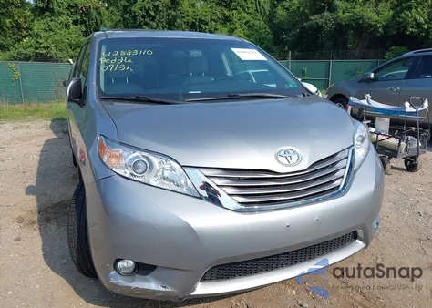 2017 Toyota Sienna Xle 8 Passenger из США, поврежденный, VIN 5TDYZ3DC8HS861398